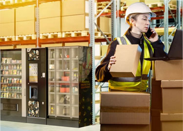 Betriebsverpflegung durch Automaten